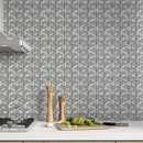 Thala Gray Textured 3d Hexagon Limestone Mosaics 10 3/8x12