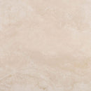 tierra ivory travertine look porcelain pavers 24x24in matte floor tile LPAVNTIEIVO2424 one tile top view 2