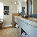 Timor White Natural Pebble Mosaics 12x12