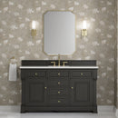 James Martin Brookfield 60" Single Bathroom Vanity, Black Onyx