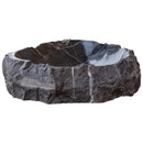 Handcrafted Black Marble Vessel Sink Natural Stone Bathroom Basin