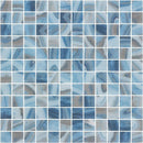 Tourmaline Blend Anti Slip 1x1 Glass Mosaics 12x12