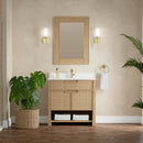 James Martin Solene 36" Single Bathroom Vanity, Seaside Oak