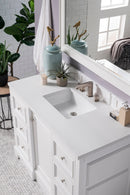 James Martin De Soto 48" Single Bathroom Vanity, Bright White