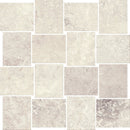 Trail Cross Cut Pearl Mosaic B Travertine Look Porcelain Mosaics 12x12