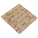 travertine mosaic 2x2 10086588 riverbed tumbled product shot angle