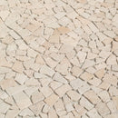 Classic Beige Travertine Palladian Tumbled Mosaic Floor and Wall Tile - Livfloors Collection