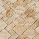 travertine mosaic pattern 15001769 brushed product shot multiple tiles angle
