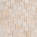 travertine mosaic pattrern 10095994 riverbed tumbled product shot multiple topview