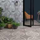 Tundra Gray 4"xFree Length Split-face Natural Marble Wall Tile