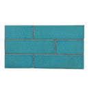 Obsidian Fine Textured Glazed Terracotta Tiles 2 1/8x7 1/2