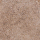 tuscany walnut travertine pavers 16x16in tumbled floor tile LPAVTWAL1616T one tile top view