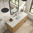 James Martin Breckenridge 60" Single Bathroom Vanity, Light Natural Oak