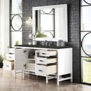 James Martin Addison 60" Single Bathroom Vanity, Glossy White
