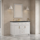 James Martin Bellshire 48" Single Bathroom Vanity, Bright White