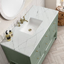 James Martin Breckenridge 48" Single Bathroom Vanity, Smokey Celadon