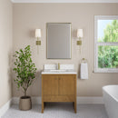 James Martin Hudson 30" Single Bathroom Vanity, Honey Oak