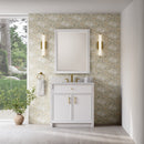 James Martin Bellshire 36" Single Bathroom Vanity, Bright White