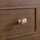 James Martin Lorelai 60" Double Bathroom Vanity, Mid-Century Walnut