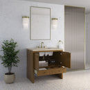 James Martin Hudson 36" Single Bathroom Vanity, Honey Oak