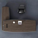 Alwin · Modern L-Shaped Executive Desk