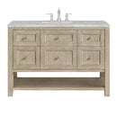 James Martin Breckenridge 48" Single Bathroom Vanity, Whitewashed Oak