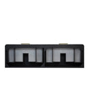 James Martin Lucian 72" Double Vanity Cabinet, Carbon Oak