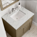 James Martin Chicago 30" Single Bathroom Vanity, Walnut Whisper