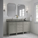 James Martin Brittany 60" Double Bathroom Vanity, Urban Gray