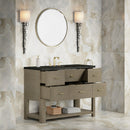 James Martin Lucian 48" Single Bathroom Vanity, Pebble Oak