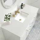 James Martin Chicago 48" Single Bathroom Vanity, Glossy White