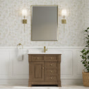 James Martin Brookfield 36" Single Bathroom Vanity, Pecan