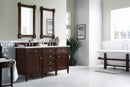James Martin Brittany 60" Double Bathroom Vanity, Burnished Mahogany