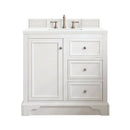 James Martin De Soto 36" Single Bathroom Vanity, Bright White