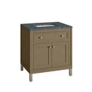 James Martin Chicago 30" Single Bathroom Vanity, Walnut Whisper