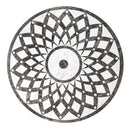 Versilys Multi Finish Round Marble Medallions 36x36