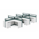 Trevik · L-Shaped Cubicle Workstation