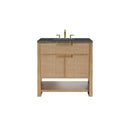 James Martin Solene 36" Single Bathroom Vanity, Seaside Oak