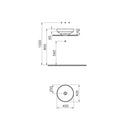 vitra water jewels vessel sink 4334B003 1361