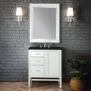 James Martin Addison 30" Single Bathroom Vanity, Glossy White