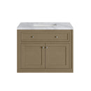 James Martin Chicago 36" Single Bathroom Vanity, Walnut Whisper