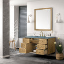 James Martin Laurent 48" Dual Mount Single Bathroom Vanity, Light Natural Oak