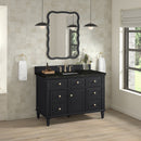 James Martin Lorelai 48" Single Bathroom Vanity, Black Onyx