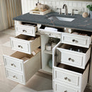 James Martin Bristol 48" Single Bathroom Vanity, Bright White