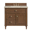 James Martin Lorelai 36" Single Bathroom Vanity, Mid-Century Walnut