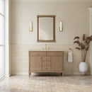 James Martin Kinnsden 48" Single Bathroom Vanity, Weathered Oak