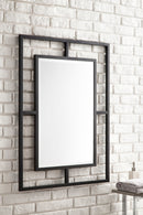 James Martin Boston 30" Mirror, Matte Black