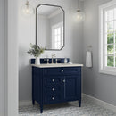 James Martin Brittany 36" Single Bathroom Vanity, Victory Blue