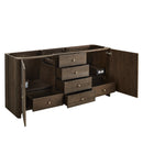 James Martin Gracyn 72" Double Bathroom Vanity, Sable