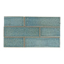 Washed Denim Fine Textured Glazed Terracotta Tiles 2 1/8x7 1/2